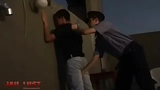 Twinky snoop gets anal punishment from horny happy-go-lucky cop